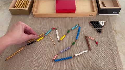 Addition Snake Game Montessori Mathematic Lesson
