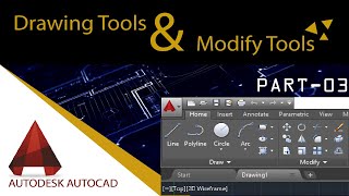 AutoCAD Course (Sinhala)-Part 03-Drawing Tools and Modify Tools.