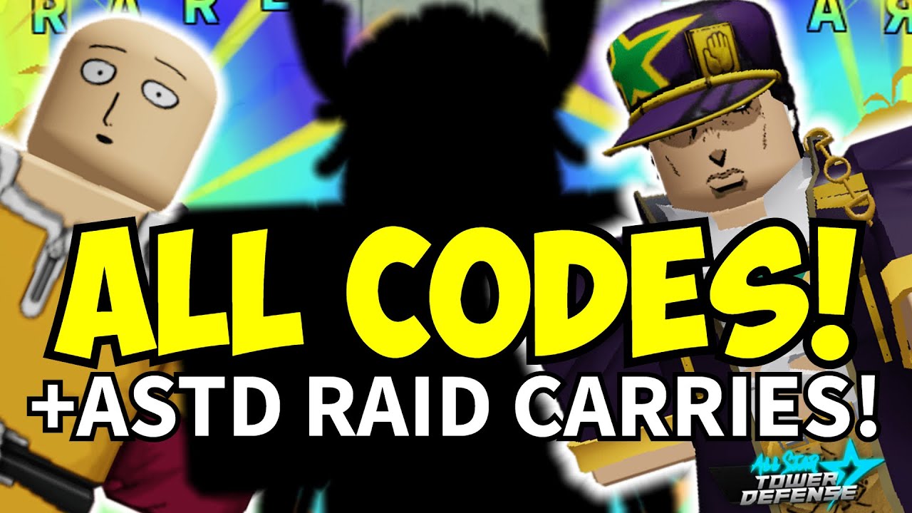 ALL CODES] Giving CHAINSAWMANS & CARRYING ALL ASTD RAIDS! (All Star Tower  Defense Banner Live) 