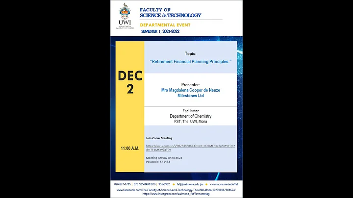FST Chemistry Seminar | Retirement Financial Plann...