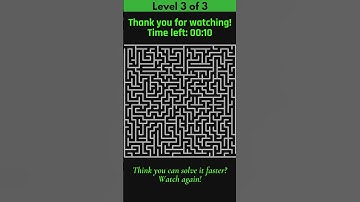 Can You Solve These 3 Maze Puzzles in 24 Seconds? 🧠✨