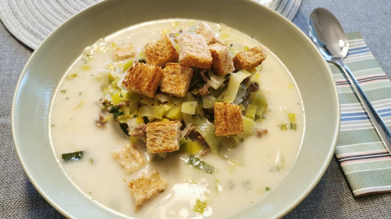 Kase Lauch Suppe Kalorienarm