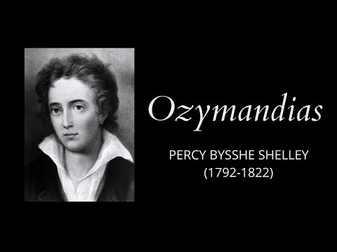 Ozymandias | Percy Byshee Shelley | Greatest English Poems Ever | Life Lessons In Poetry
