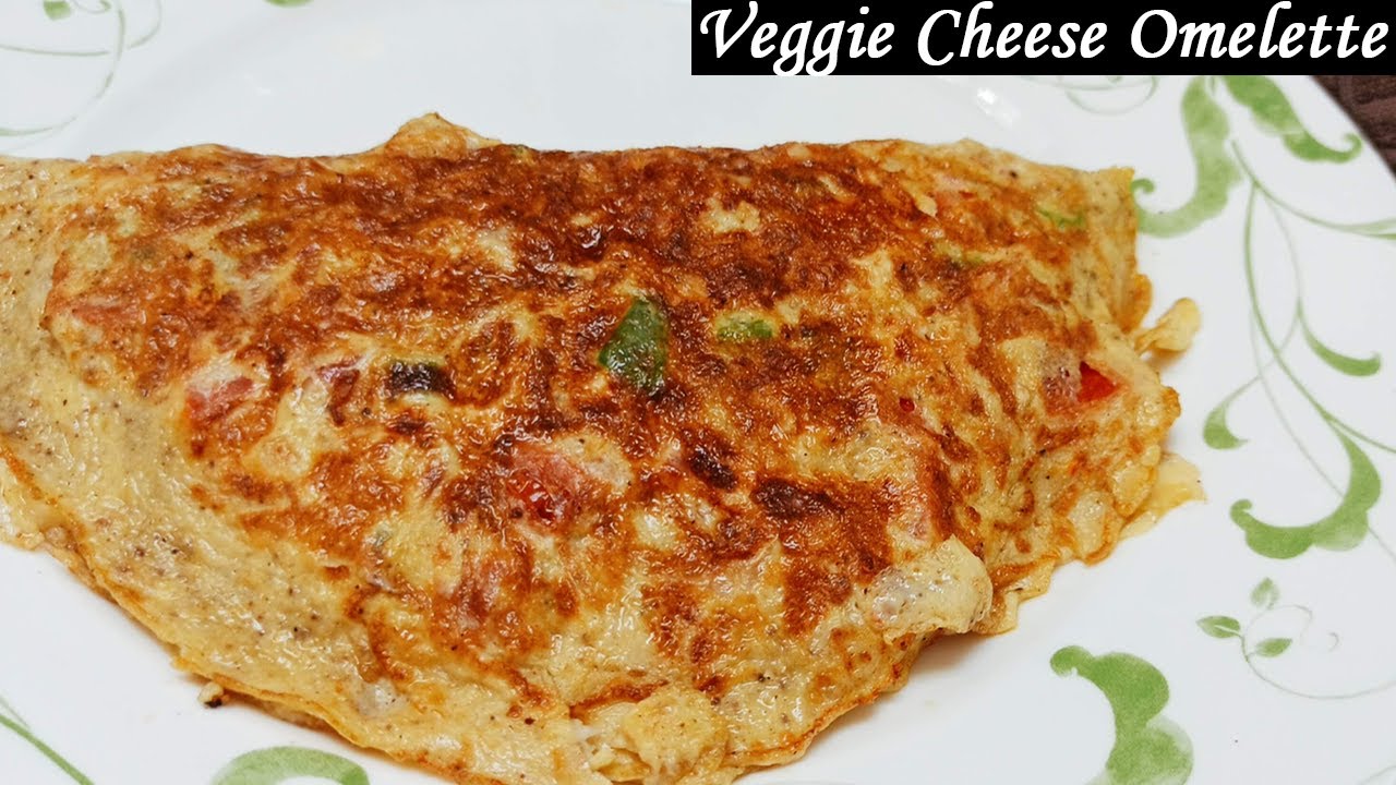 Veggie Chesse Omelette / Easy Breakfast /  Sugi