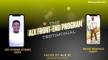 Brian Wakhale: my experience in the ALX front end program