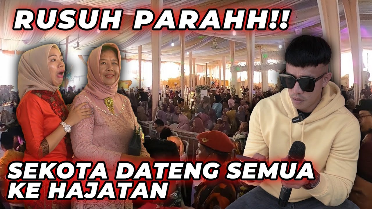 RUSUH PARAHH ‼️ RURI KE HAJATAN LANGSUNG DI KERUBUTIN WARGA SEKOTA..