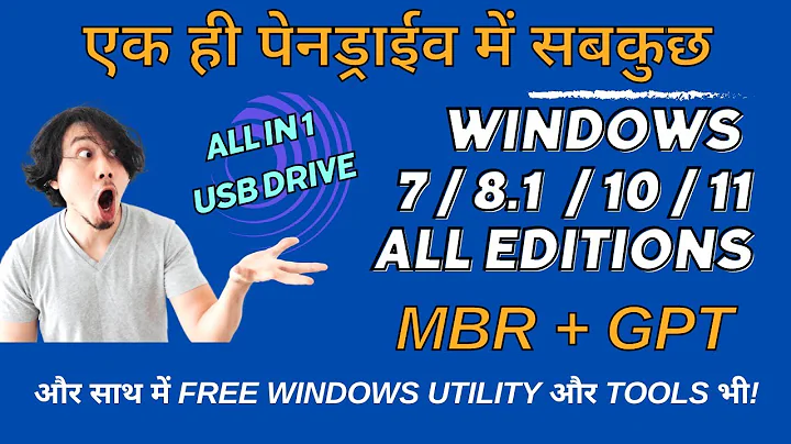 Create Multi OS Bootable Pen drive | All Windows OS in One Pen drive | Useful Tools and Utility