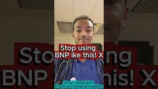How to properly use BNP in heart failure diagnosis