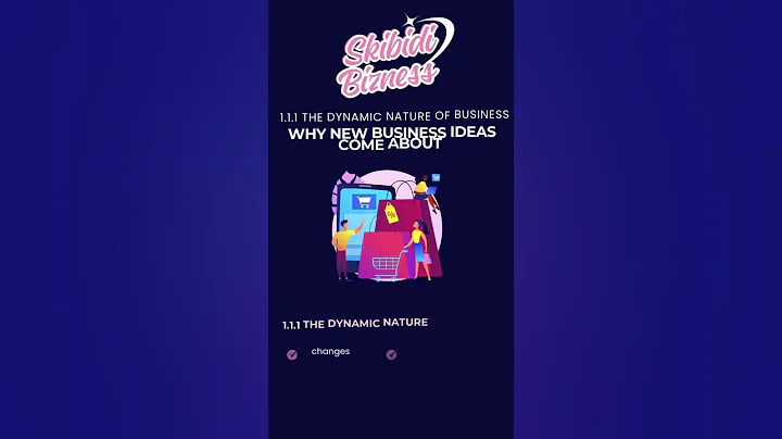 1.1.1 The Dynamic Nature of Business