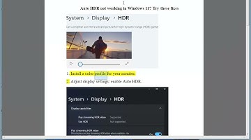 Fix Auto HDR not working in Windows 11 (2024 updated)