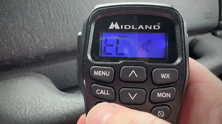 Setting up Midland GMRS for repeaters. MXT575J GXT3000