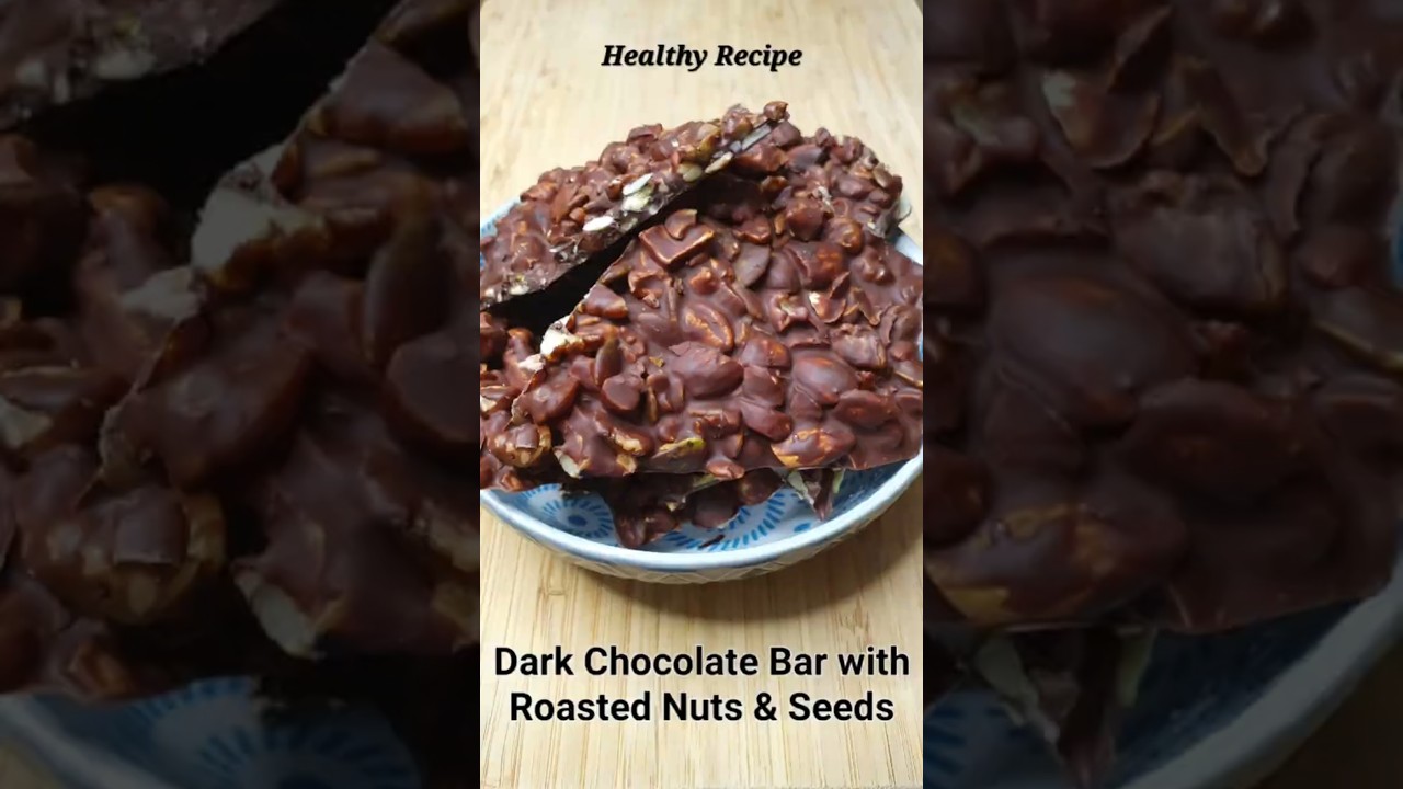 Dark Chocolate Roasted Nuts & Seeds Bar! 