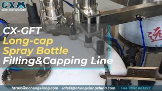 Spray Bottle Filling Machine | Automatic Capping System