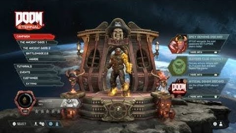 DOOM Eternal Title Crash