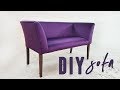 МИНИ - ДИВАН своими руками DIY мебель