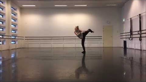 Third year Codarts student, Improvisation Solo experiment