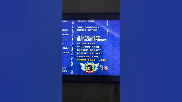 How to unlock debug mode in sonic 3 & knuckles short version