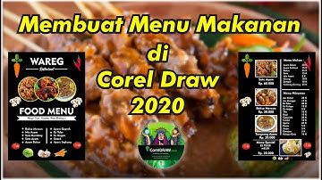 Membuat Menu Makanan di Corel Draw 2020