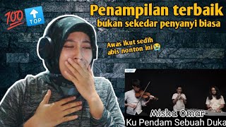 Misha Omar - Ku Pendam Sebuah Duka 🇮🇩 REACTION