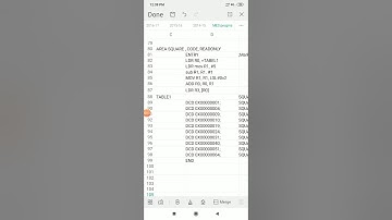 MES lab program5: Finding square of a given number from 1 to 10