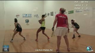 2016 NJO   Final   Frederique Lambert & Paola Longoria v Aimee Ruiz & Maria Jose Vargas