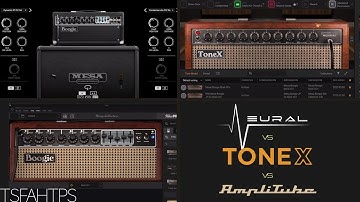 Mesa Boogie MkIIC+...Neural vs ToneX vs AmpliTube