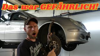 GEFÄHRLICH - Das hab ich so noch nicht erlebt! defektes Radlager am Mercedes W211 | MB Youngtimer by MB Youngtimer Parts & Service 10,232 views 10 months ago 10 minutes, 53 seconds