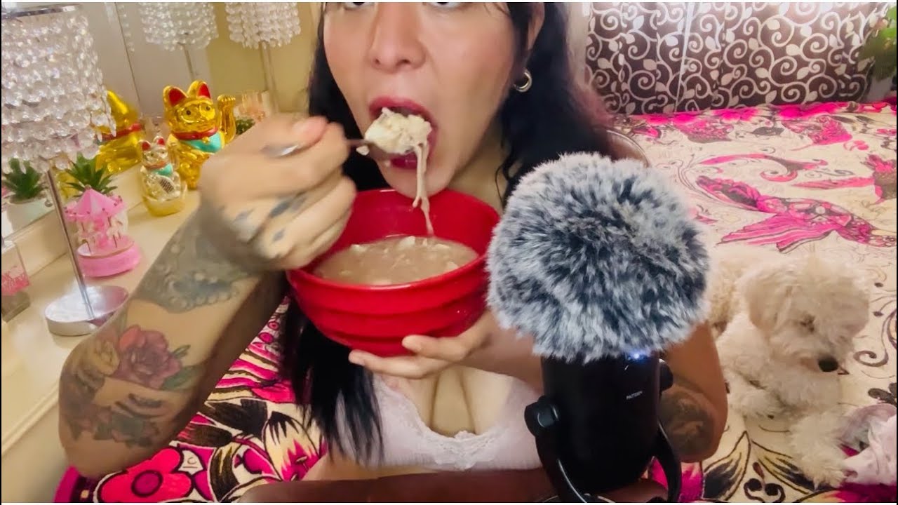🇲🇽🔥ASMR 💦 COMIENDO COMIDA MEXICANA (POZOLE) SÚPEER DELICIOSO 🇲🇽🔥