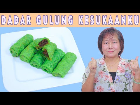 Menu Masakan BIKIN DADAR GULUNG KESUKAANKU😍 Yang Enak Rasanya