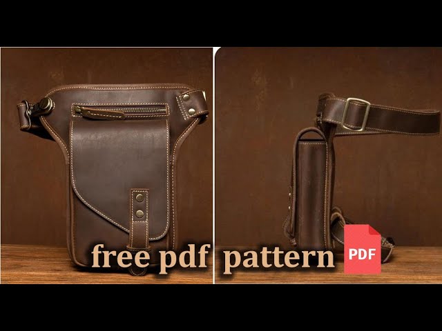 Leather Bag Pattern PDF Files: Boston/ Speedy with How to 