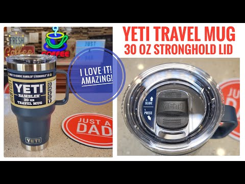 YETI Rambler 30 oz Travel Mug with Stronghold Lid