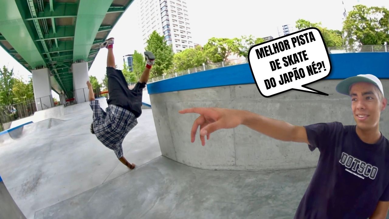 NOVA PISTA DE SKATE EM NAGOYA
