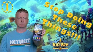 Top War - WORST 11.5 Mistakes in Titan Canyon and how to fix them