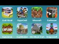 Craft world supercraft minecraft craftsman exploration cop robber craft mini block craft