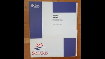 SUN OS 5.7 Solaris 7.0 x86 Intel 486 Install Part 1 of 2 (The boring stuff first)