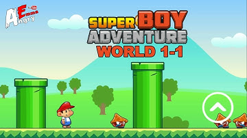 Super Jack Run - World 1-1 / Gameplay Walkthrough (Android, iOS)