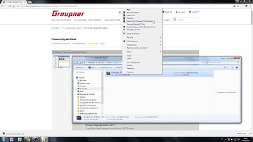 Come scaricare e installare il Graupner firmware upgrade studio