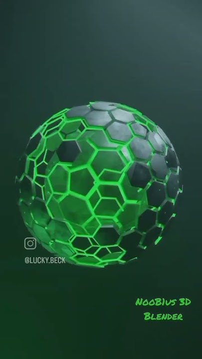 Blender IcoSphere design. #ducky3d fan. - YouTube