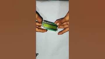 Unboxing 16x2 LCD with IC 2 module #esp8266project #arduino pro mini #subscribe #arduino nano