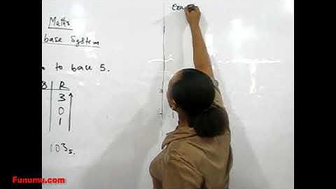 FROM BASE 10 TO BASE 5 CONVERSION, MATHEMATICS, Funumu.com