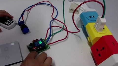 AC220V 1-CH receiver user manual