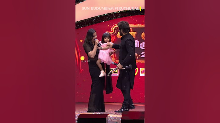 A special surprise for Suriya ❤️| Moondru Mudichu | Sun Kudumbam Virudhugal 2025 | Sun TV