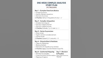 ✨ Complex Analysis in 1 Week | PG TRB Maths Exam Preparation 🔥 | Key Theorems & Short Tricks 🚀