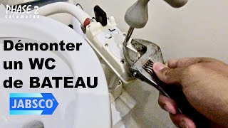 TUTO : COMMENT ENTRETENIR GRATUITEMENT et démonter une pompe JABSCO  toilette WC - YouTube
