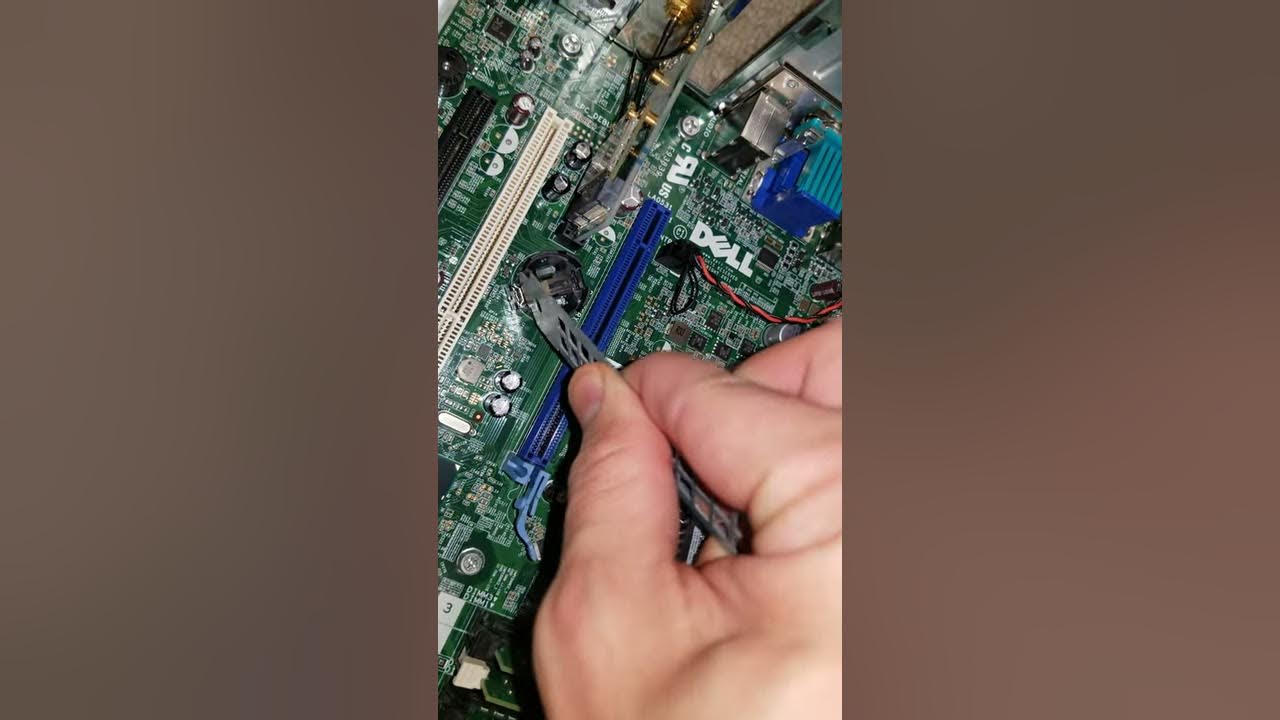 How to replace (remove) CMOS Battery on Motherboard YouTube