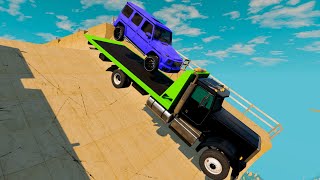 Cars jumping out of the ramp gta 5 - Beamng Drive