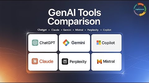 Gen AI Tools comparison #agilewow #artificialintelligence #agile #ai