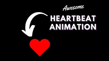 HTML 5 and CSS 3 Heartbeat 💗 Preloader and Animation