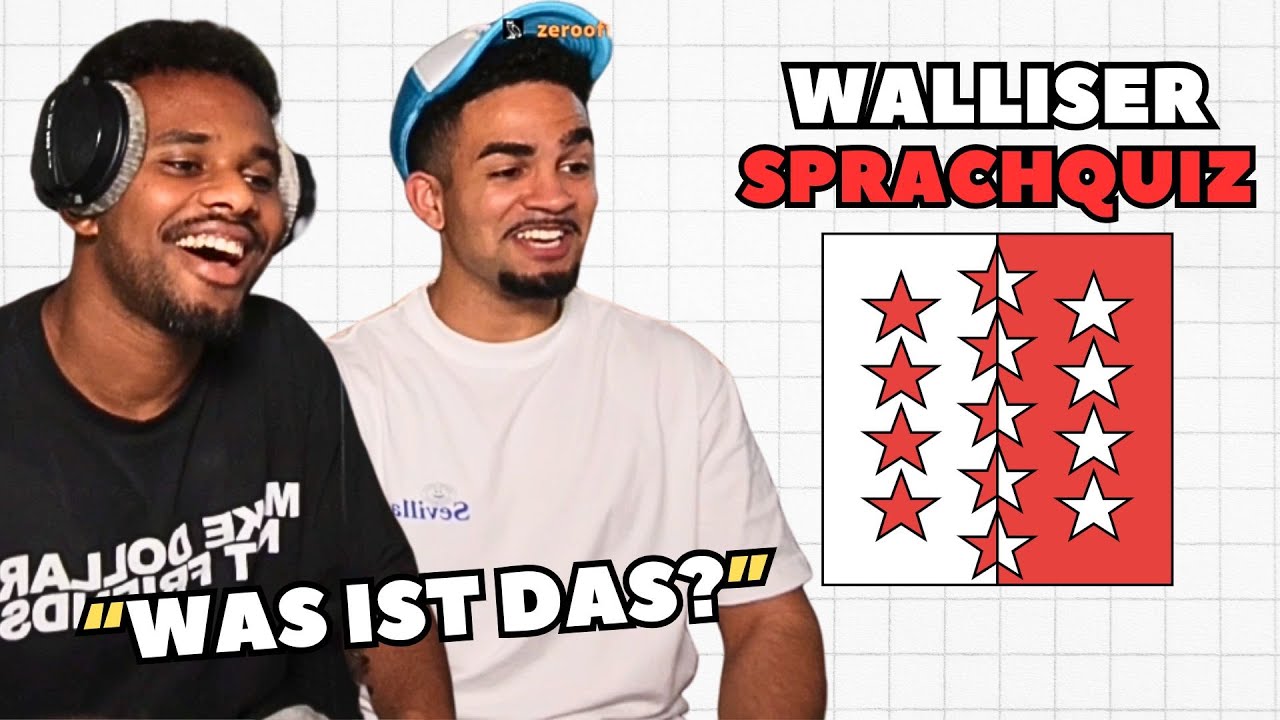 WIR LERNEN ZUM 1. MAL WALLISER-DEUTSCH 😱 Walliser Sprachquiz