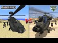 MINECRAFT HELICOPTER VS GTA 5 HELICOPTER - WHICH IS BEST?